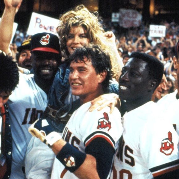 CLEVELAND INDIANS #7 TAYLOR , #24 DORN Sewn Jersey WHITE - Picture 7 of 16